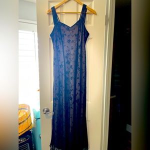 Long Black Cocktail Dress